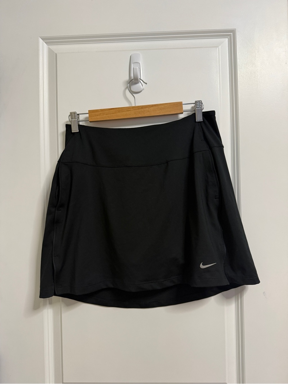 Nike Black Athletic Skort with Reflective Swoosh